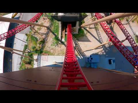 CANNIBAL ON RIDE POV INSANE ROLLERCOASTER LAGOON PARK [4k]
