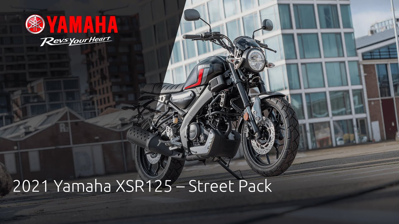 Un pack pour la XSR125, la moto urbaine par excellence, conçu pour parcourir la ville. Le pack Street comprend un saute-vent, des pare-carters, des caches de sabot moteur, des caches de radiateur marqué XSR ainsi qu'un support de plaque d’immatriculation.
