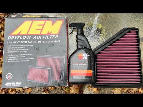 How To Properly Clean An AEM Dryflow Air Filter