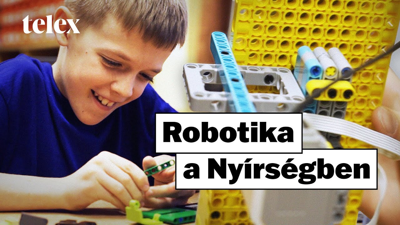 Egy nyírségi iskolában Legóval programozzák a jövőt a gyerekek