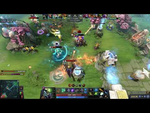 Dota 2 pro player Rampage feats Tundra.skiter on Faceless Void