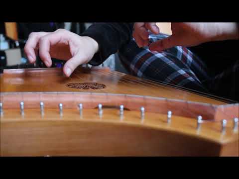 Salterio medieval practica "Scarborough Fair"