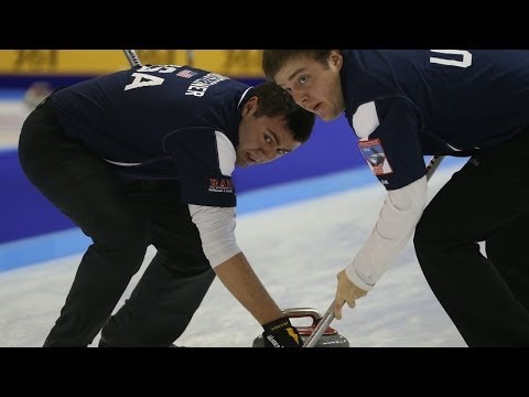 CURLING: USA-KOR Olympic Qual 2013 - Men TB 3rd place
