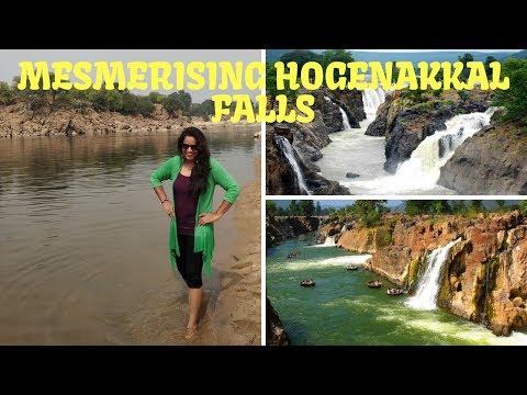 Hogenakkal waterfall (Niagara Falls of India)-A day trip from Bangalore Video