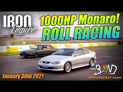 Iron Empire EP 48 - 1000HP Turbo Holden Monaro - Roll Racing Adelaide!