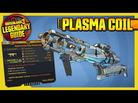 Borderlands 3 | PLASMA COIL | ARMS RACE | Legendary Item Guide