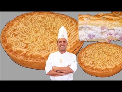 TORTA RUSTICA NAPOLETANA.Frolla con ripieno ricotta e salumi.Ricetta spettacolare fatta in casa