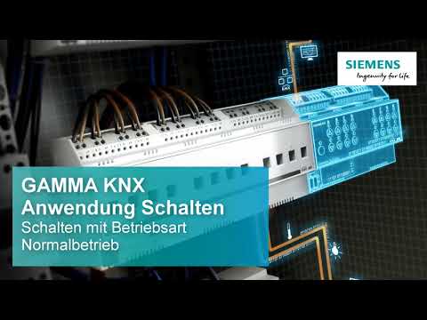 3.1 Siemens KNX WBT „Schalten“ – Schalten im „Normalbetrieb“