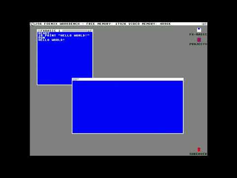 1080p C256 Foenix Workbench Loading Demo and Test Version 0.0.7