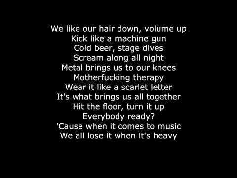 Theory of a dead man (heavy) lyrics