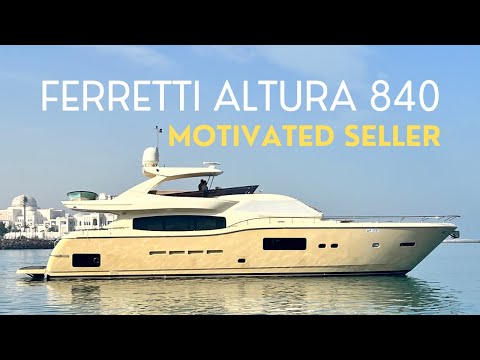 Ferretti Yachts Altura 840 video