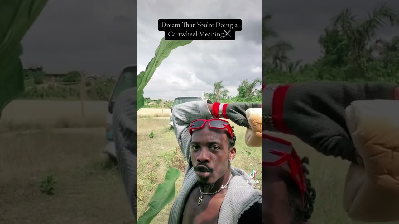 Dream that you’re doing a cartwheel meaning