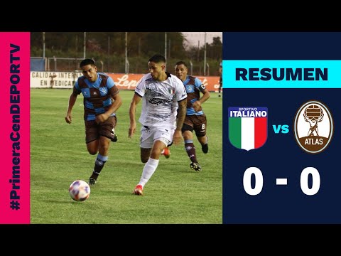 Sportivo Italiano 0-0 Atlas | Resumen | Torneo Primera C 2023 | #PrimeraCenDEPORTV