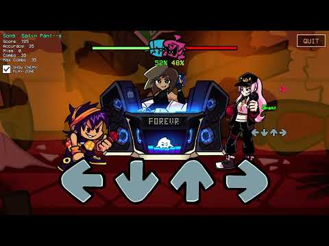 SATIN PANT'S VS FRIDAY NIGHT FUNKIN' | FNF MOD IOS MUSIC BATTLE