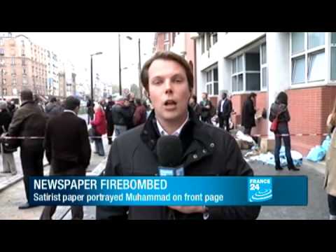 France - Satirical weekly hit by petrol bomb over 'sharia' issue