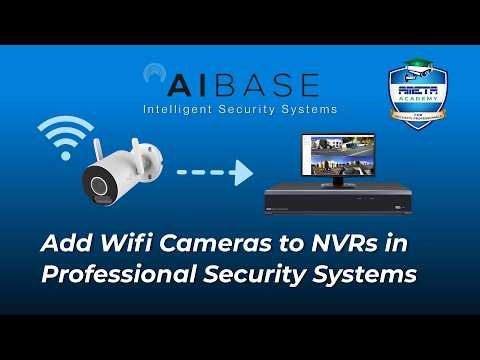 add wifi cameras to nvr