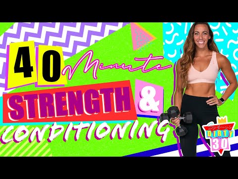 40 Minute Full Body Strength and Conditioning Workout | Sydney's Dirty 30 - Day 15