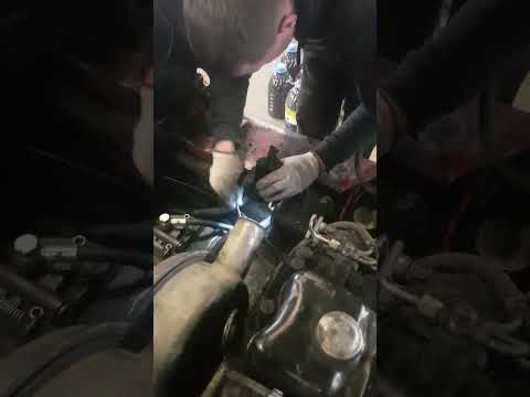 работа залив масла в коробку передач вилочный погрузчик