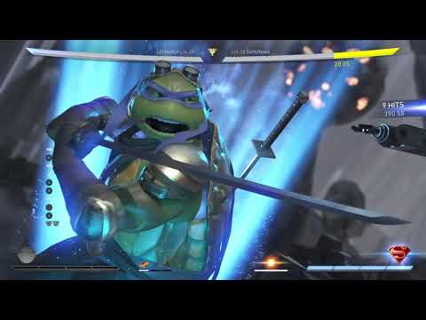 Injustice 2 Leonardo 47% Super Combo