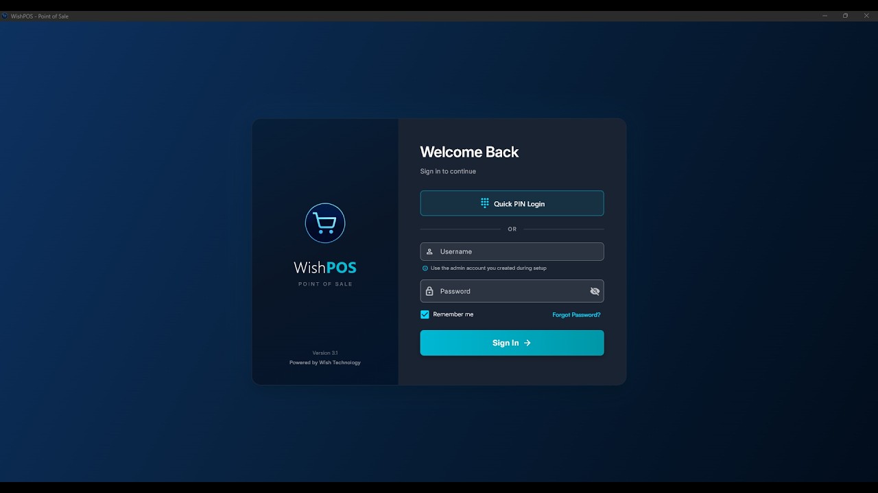 WishPOS Demo Video thumbnail
