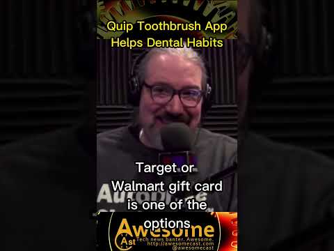 Sorg reviewing the #Quip app and the rewards program #toothbrush #quip #ac621