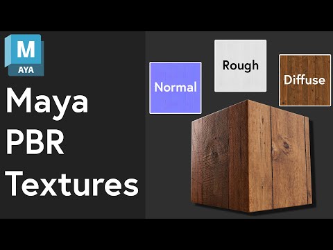 How To Use PBR Textures - Maya & Arnold Tutorial