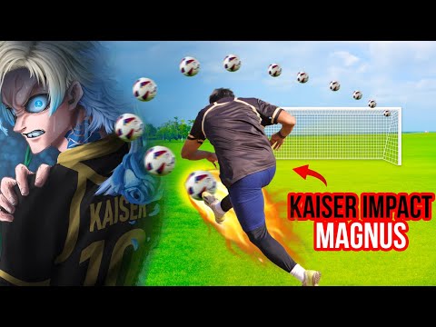 Learn the KAISER IMPACT! Blue Lock Skills