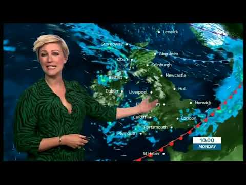 ITV Weather with Becky Martin :  15 degrees warmer than it was 24 hours ago