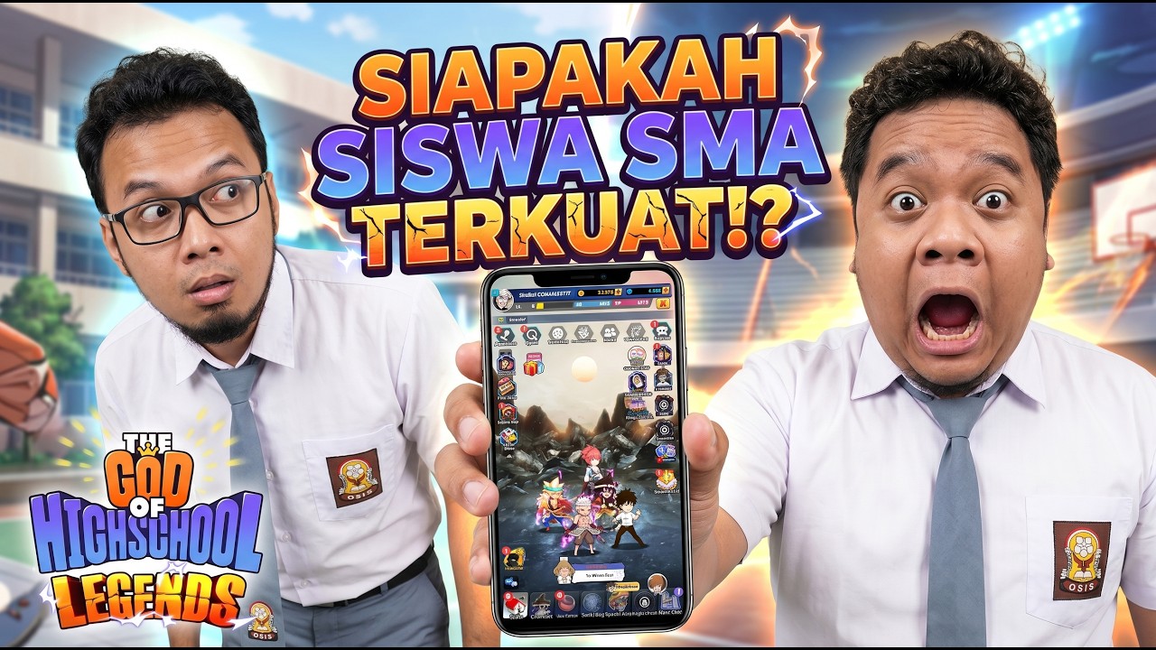 AKU & GEMA KEMBALI KE SMA DAN ADU KUAT ‼️- The God of Highschool : Legends