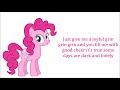 My Little Pony Smile Song Lyrics
