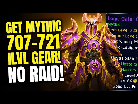Do This To Get GUARANTEED 707-721 Ilvl Myth Track Gear - NO RAID! WoW War Within 11.2 Gearing Guide