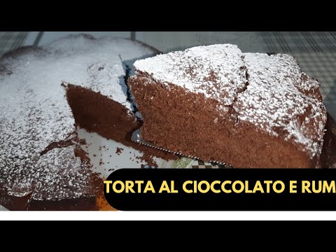 Torta Alcolica al Cioccolato e Rum Senza Bilancia