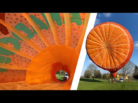 MJ Ballooning | 20/03/22 - Orange Special Shape Inflation