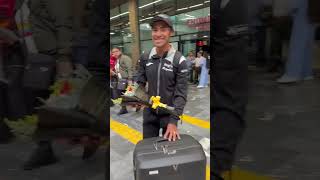 Sergio Chumil llega a Guatemala para participar en los juegos centroamericanos