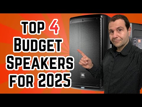Top 4 Budget PA Speakers for 2025!