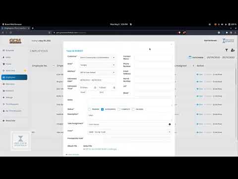 Product Demo of Pro Crew Schedule