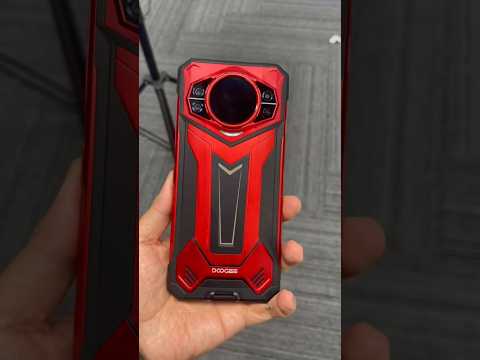 DOOGEE S200 Plus is a super eye-catching rugged phone, The red color is amazing! #doogees200plus