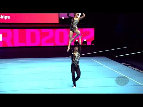 Spain (ESP) - 2022 Acrobatic Worlds, Baku (AZE) - Balance Qualification  Mixed Pair