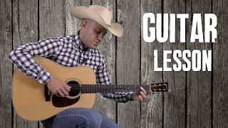 Little Sadie - Guitar Lesson with TAB - Style of Doc Watson
