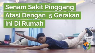 Download lagu Senam Sakit Pinggang - Cara Mengatasi Sakit Pinggang Dalam 5 Gerakan Ini Di Rumah mp3