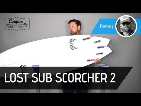 Lost Sub Scorcher 2 Surfboard Review + FCS 2 Accelerators no.150 | Compare Surfboards