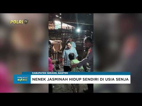 KOMPOL JAJANG MULYAMAN PERSONEL KASUBID TEKINFO BID TIK POLDA BANTEN BANTU NENEK JASMINAH