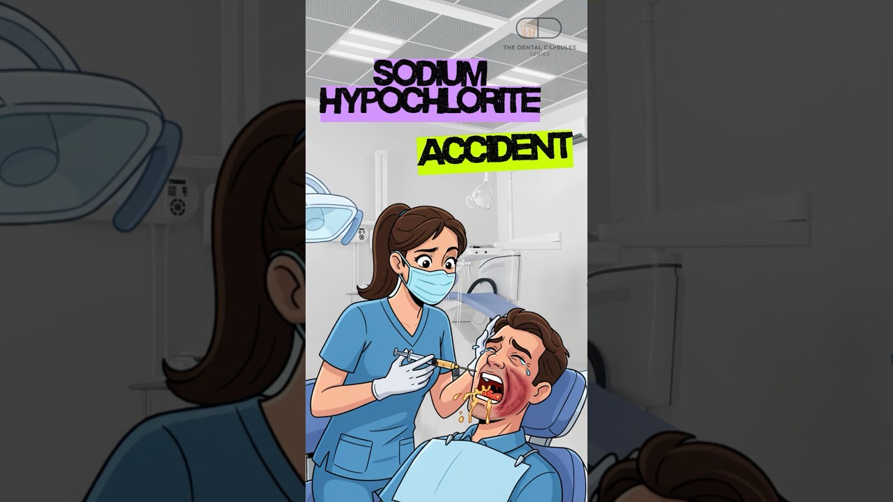 Management of sodium hypochlorite accident #dentist #endo #didyouknow #dentaltips  #dentalstudent
