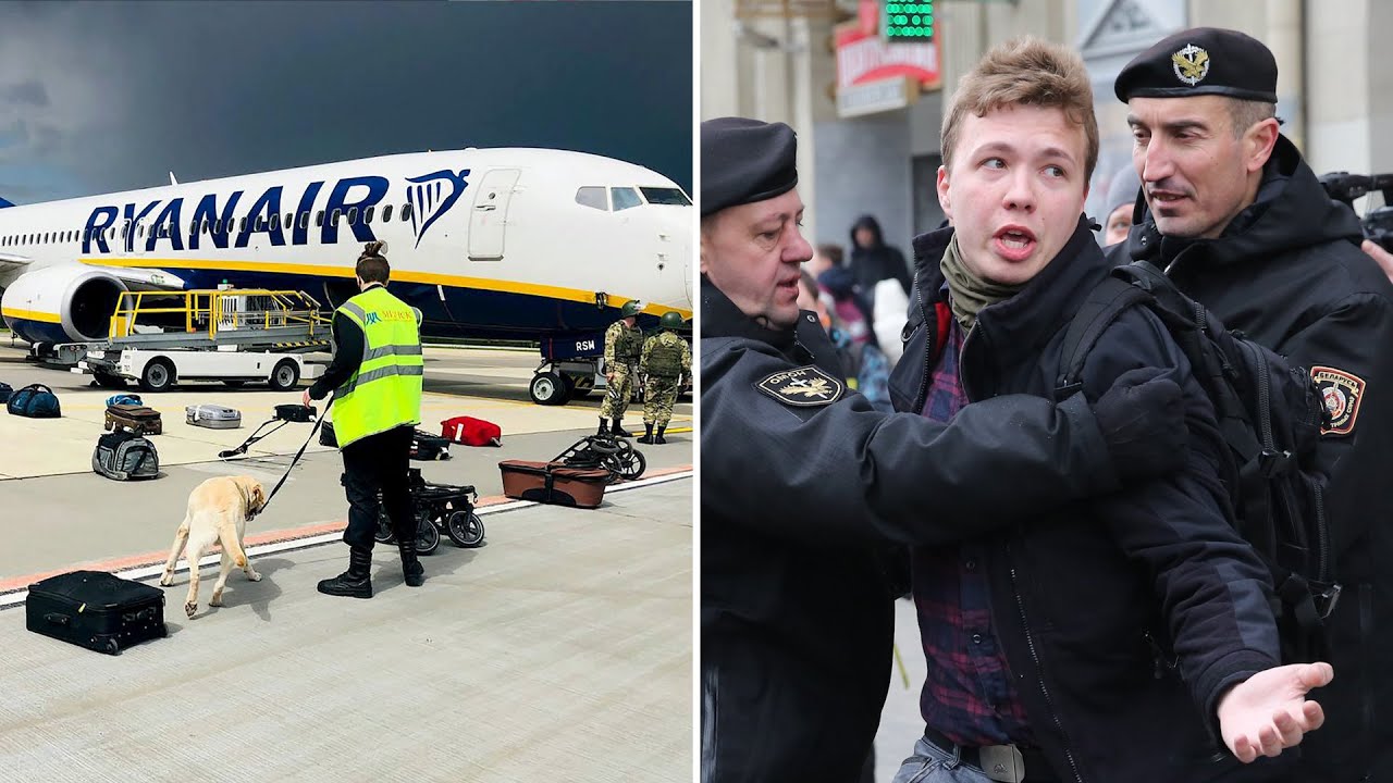 Secret security agents were on board 'hijacked' plane forced to land in Belarus, Ryanair boss claims - Vimarsana News