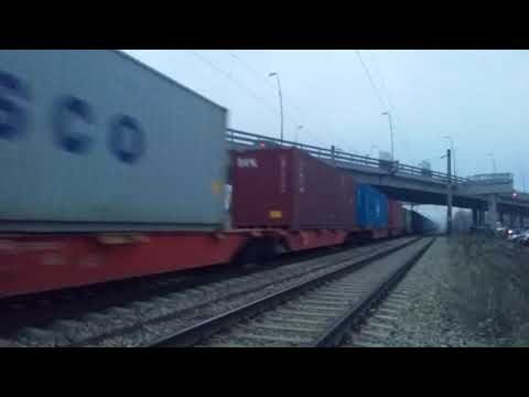 Tren Vest Trans Rail cu niste containere 15.03.2019