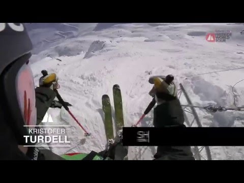 GoPro Run Kristofer Turdell (SWE) - Vallnord Arcalís - Swatch Freeride World Tour 2016