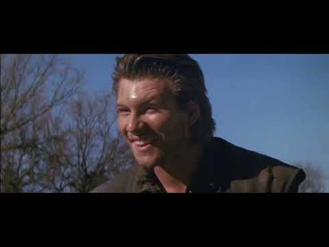 Trailer montage: gun smoke, galloping horses, and quick-cut shootouts