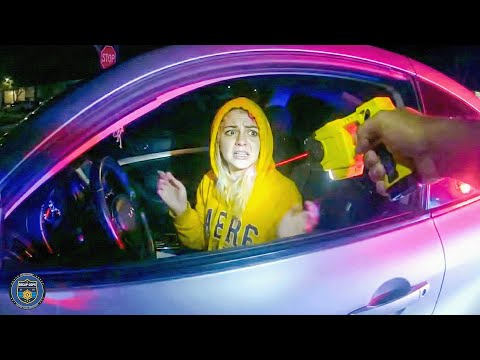Karen’s Toxic Attitude Ends at a Dramatic Traffic Stop | Karens Getting Arrested By Police