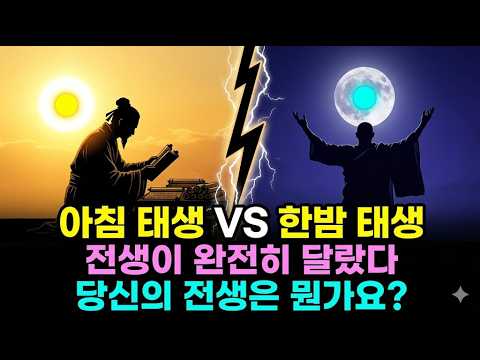 태어난 시간만 알면 전생 직업이 보입니다 | 새벽에 태어나신 분들 꼭 보세요