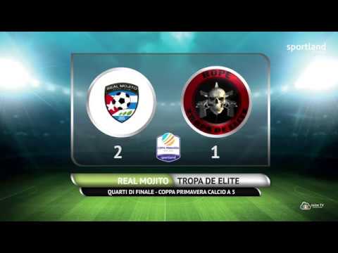 QUARTI DI FINALE COPPA PRIMAVERA C5 - Real Mojito vs Tropa de Elite